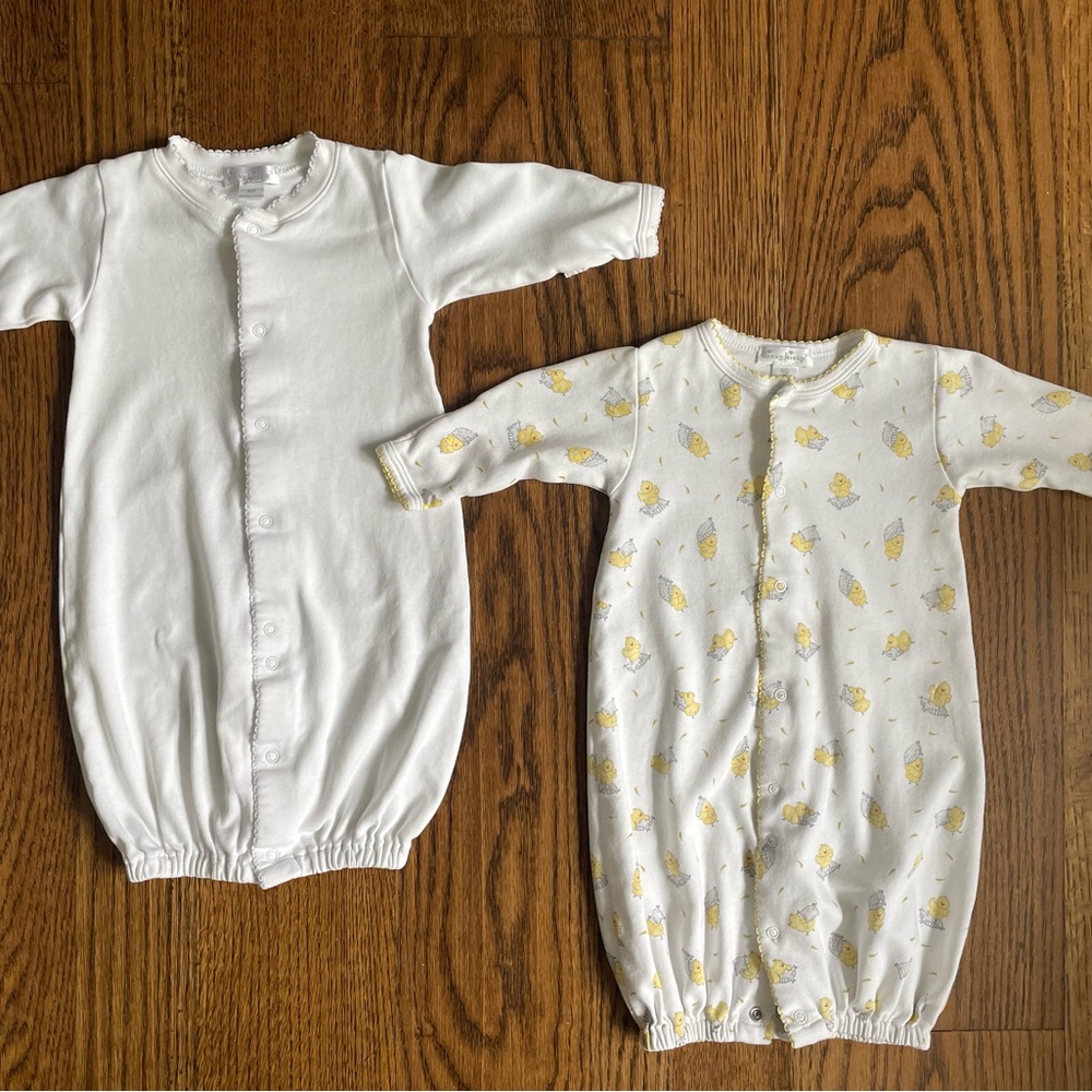 Kissy Kissy Baby Sleep Gown (Set of 2) - Soft Cotton